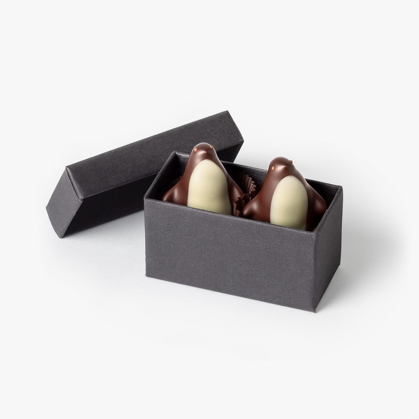L.A. Burdick Chocolates Chocolate Penguin Sampler x6
