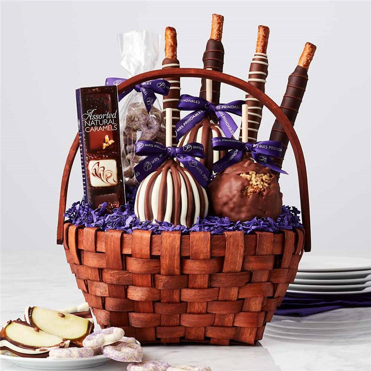 Mrs Prindables Classic Caramel Apple Gift Basket