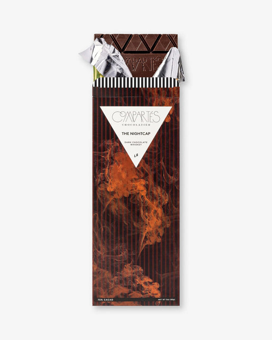 Compartes Chocolates Nightcap Whiskey Dark Chocolate Bar