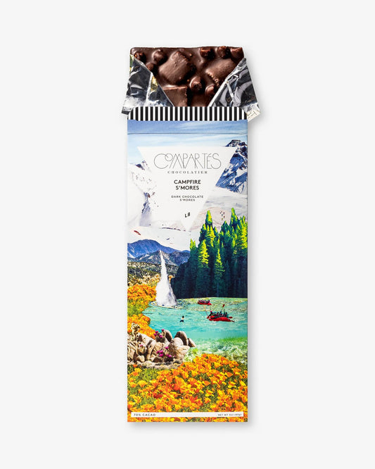 Compartes Chocolates Campfire S'mores Chocolate Bar