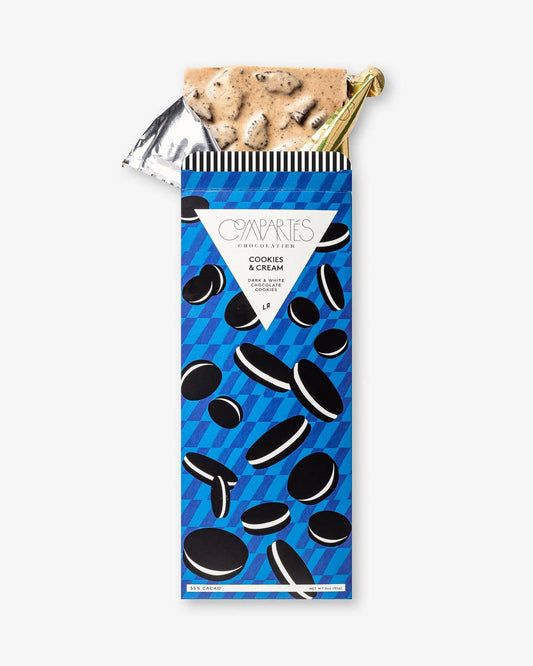 Compartes Chocolates Cookies & Cream Chocolate Bar