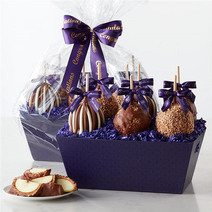 Mrs Prindables Congratulations Caramel Apple Gift Tray