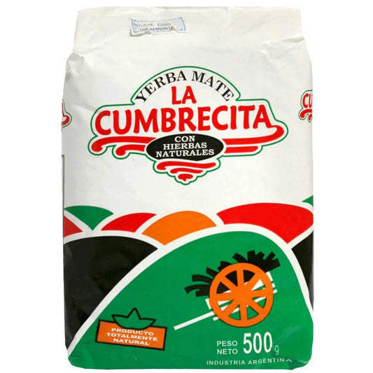 Pampa Direct La Cumbrecita Yerba Mate with Herbs: Poleo, Incayuyo and Mint, 500 g / 1.1 lb