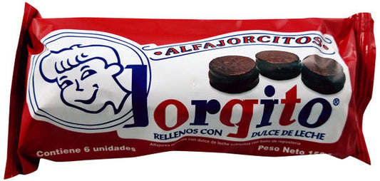 Pampa Direct Jorgito Alfajorcitos Small Alfajor with Dulce de Leche, 6 units