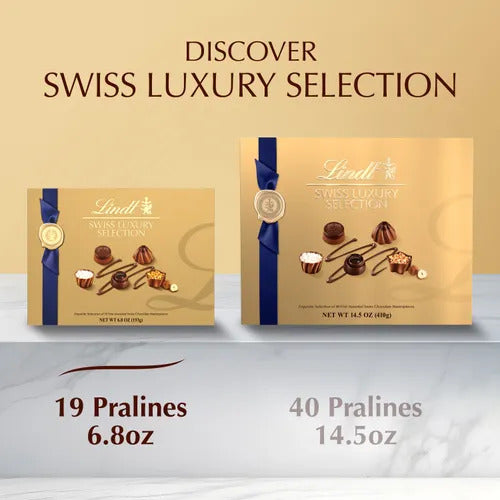 Lindt Chocolate Lindt Swiss Luxury Boxed Chocolates (19-pc, 6.8 oz)