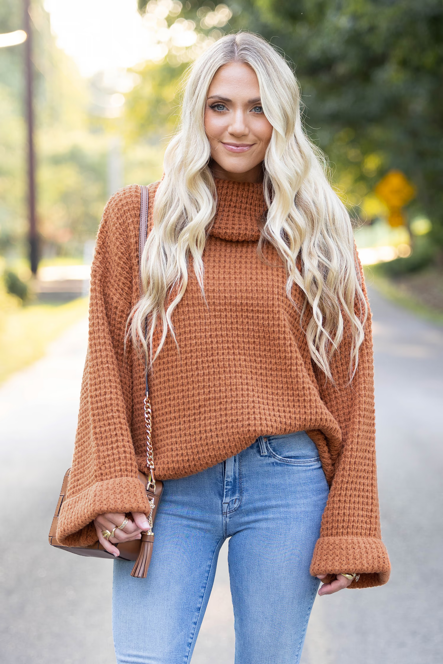 Cupshe Toasty Chunky Knit Turtleneck Sweater (x2)