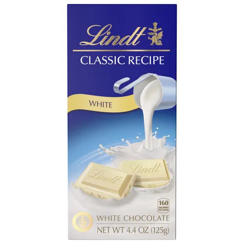 Lindt Chocolate White Chocolate CLASSIC RECIPE Bar (4.4 oz)