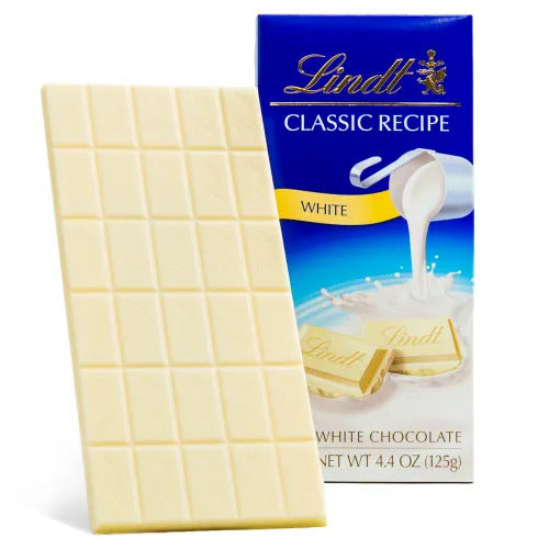 Lindt Chocolate White Chocolate CLASSIC RECIPE Bar (4.4 oz)