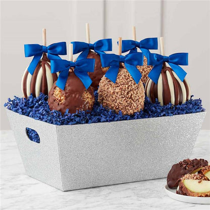 Mrs Prindables Festival of Lights Caramel Apple Gift Tray