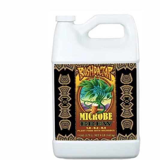 HTG Supply FoxFarm Bush Doctor Microbe Brew – Gallon