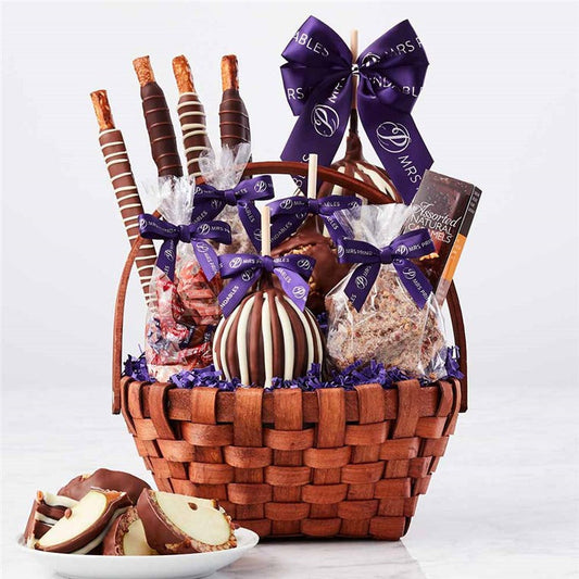 Mrs Prindables Grand Caramel Apple Gift Basket