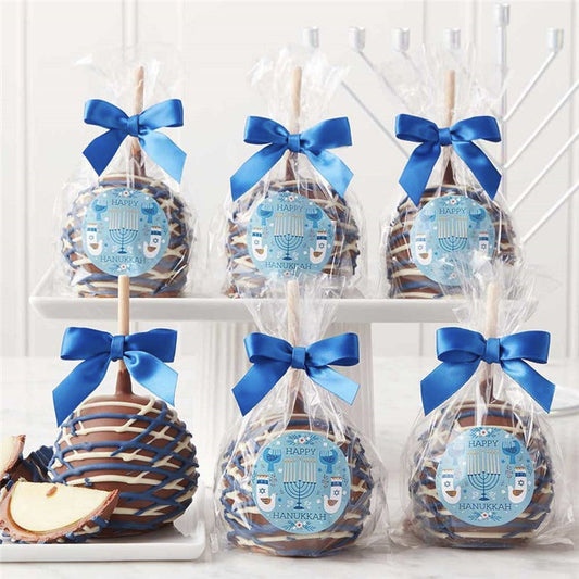 Mrs Prindables Hanukkah Greetings Caramel Apple Gift