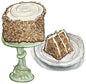 Zingerman's Hummingbird Banana Pineapple Layer Cake