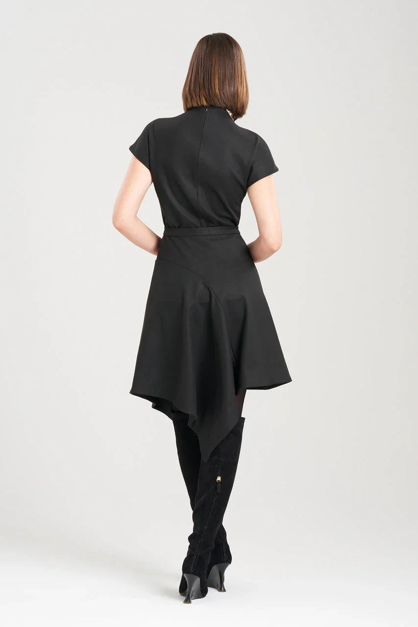 NATORI Double Jersey Asymmetric Skirt