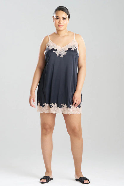 NATORI Enchant Lace Trim Chemise 2