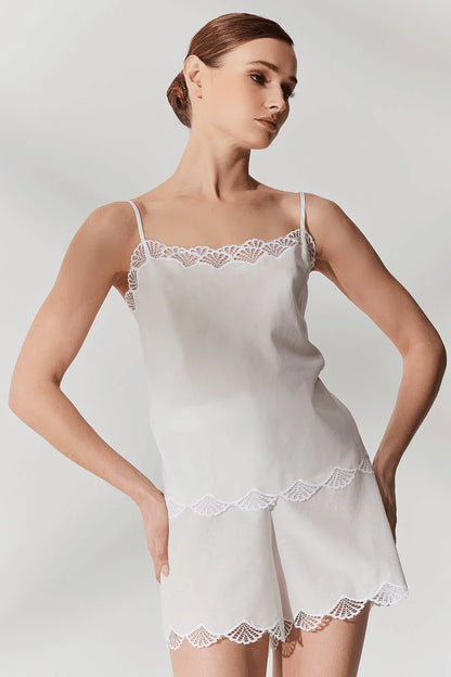 Natori Colette Shorts PJ - White