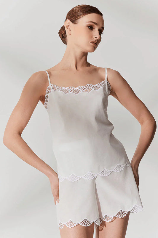 Natori Colette Shorts PJ - White