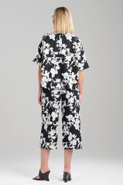 NATORI Tangier Embroidered Cotton Jacket