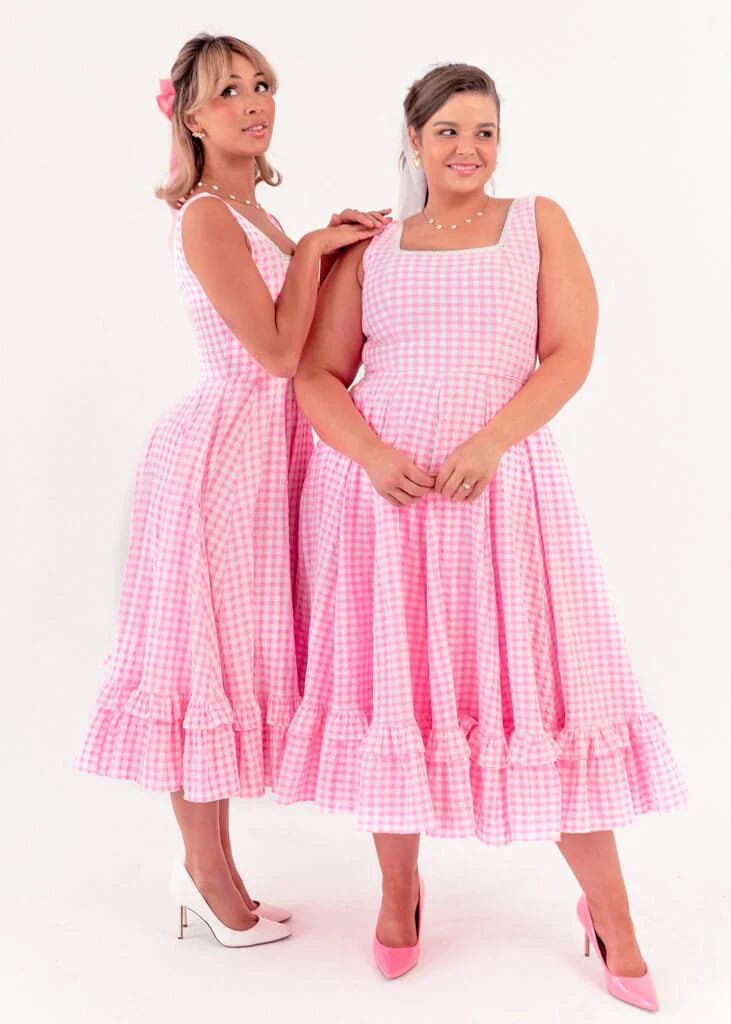 JessaKae Daze Dress Pink Gingham