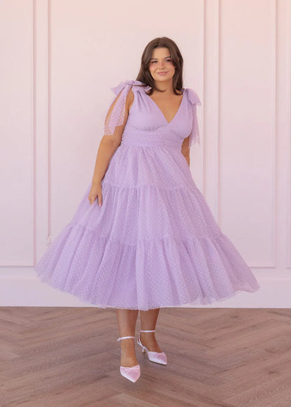 JessaKae Jeanne Dress - Lavender Tulle