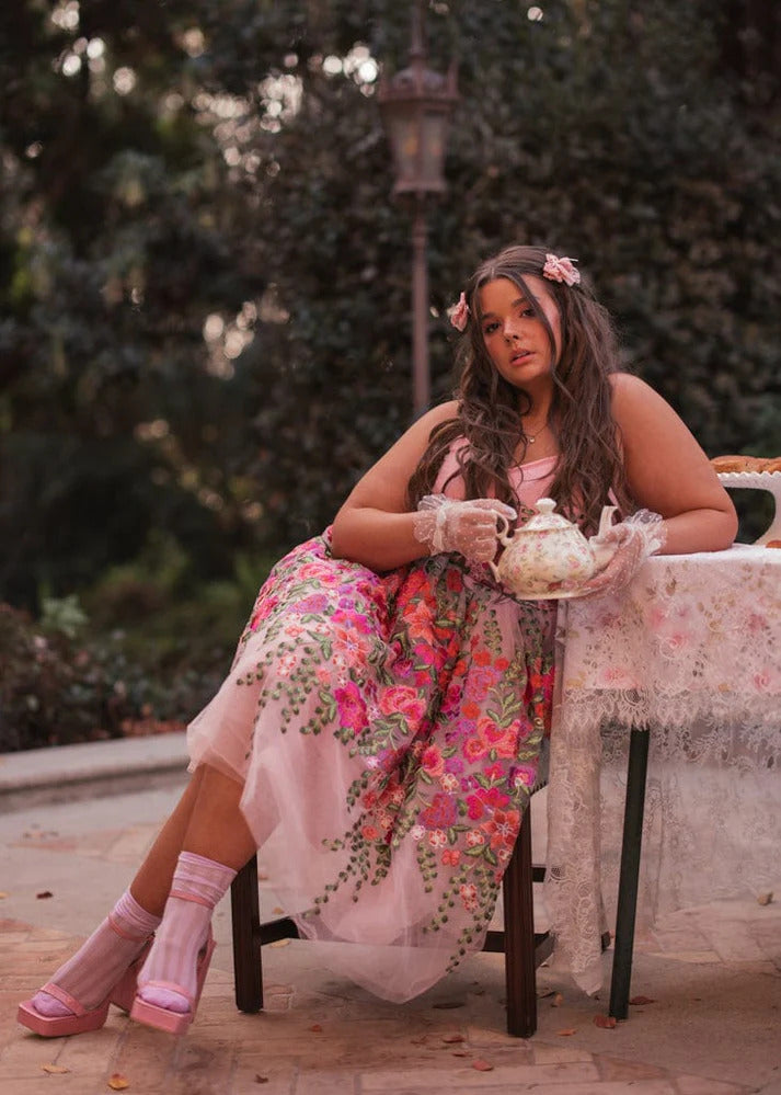 JessaKae Secret Garden Dress - Teacup Blossom