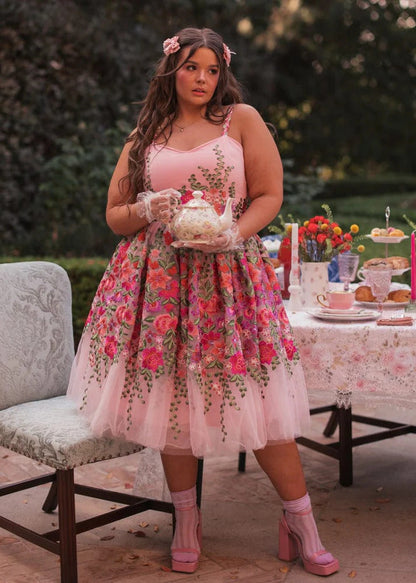 JessaKae Secret Garden Dress - Teacup Blossom