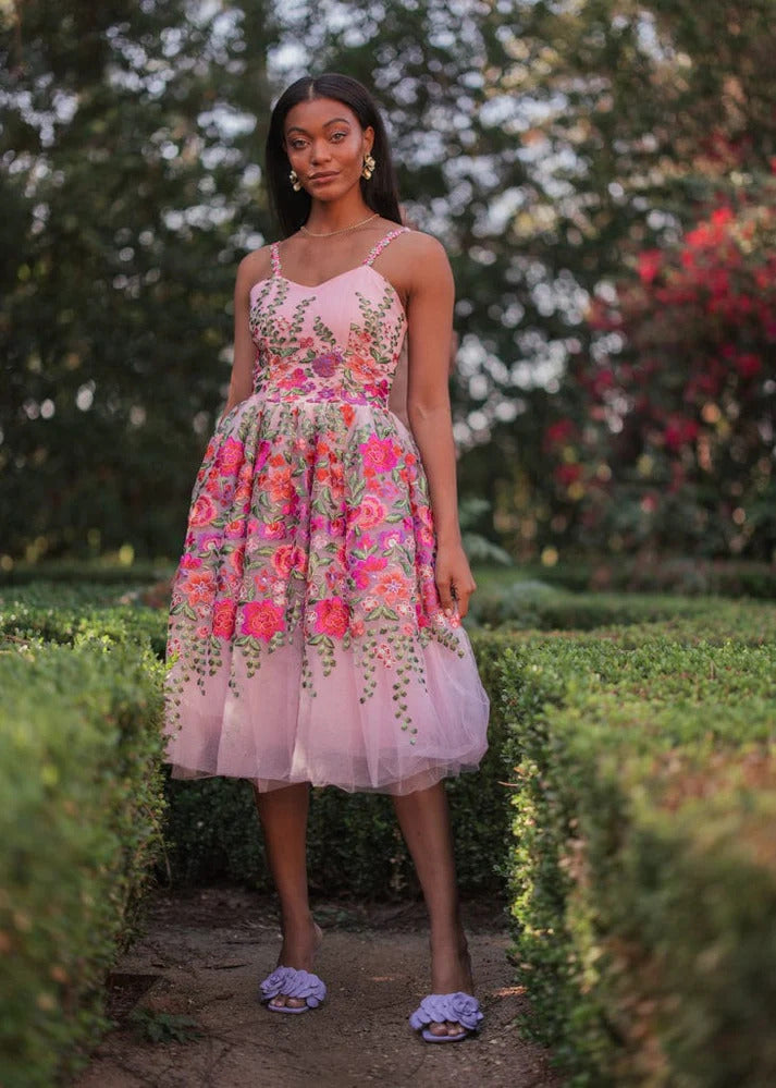 JessaKae Secret Garden Dress - Teacup Blossom