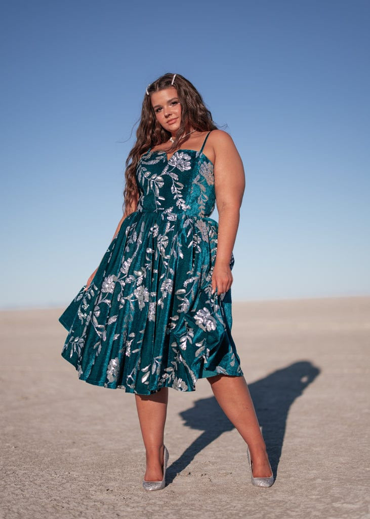 JessaKae Wish Dress - Frosted Verdant