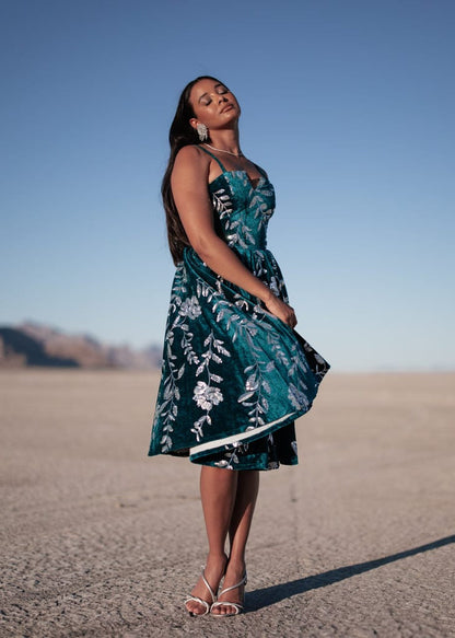 JessaKae Wish Dress - Frosted Verdant