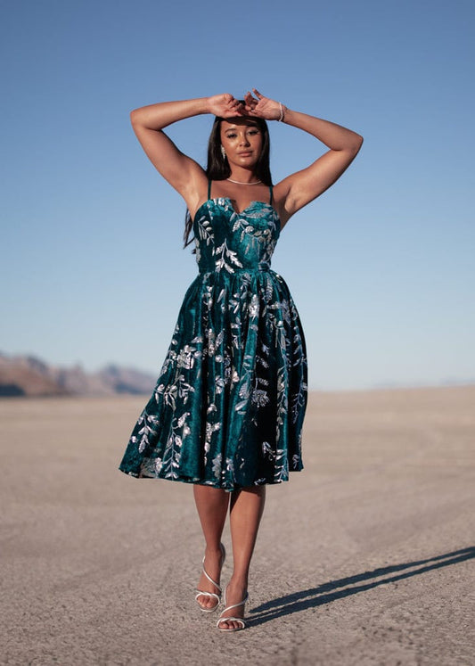 JessaKae Wish Dress - Frosted Verdant