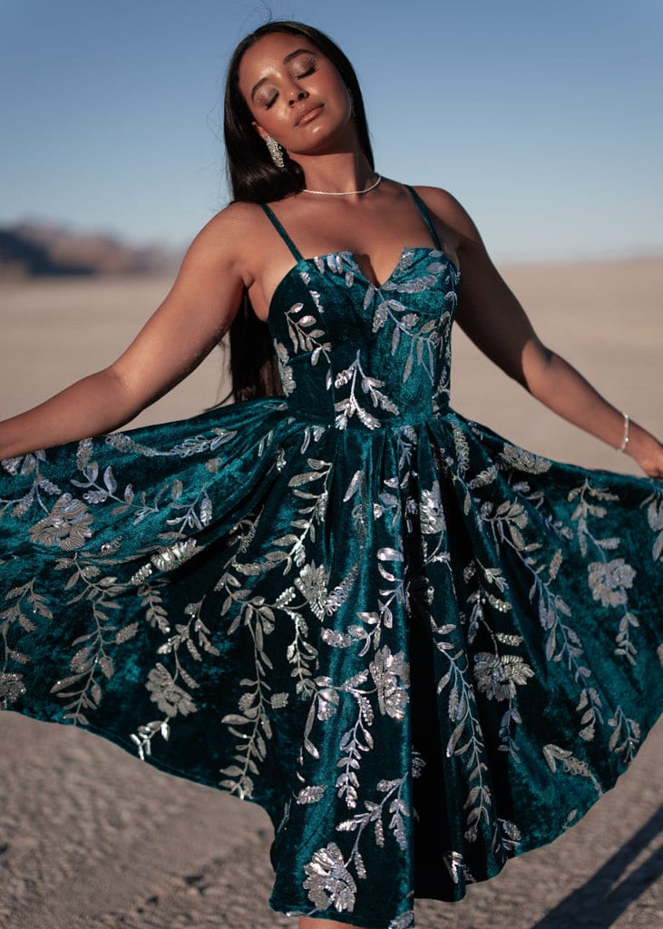 JessaKae Wish Dress - Frosted Verdant