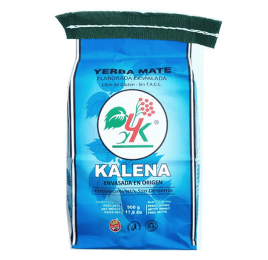 Pampa Direct Kalena Agroecologic Yerba Mate Despalada, 500 g / 1.1 lb