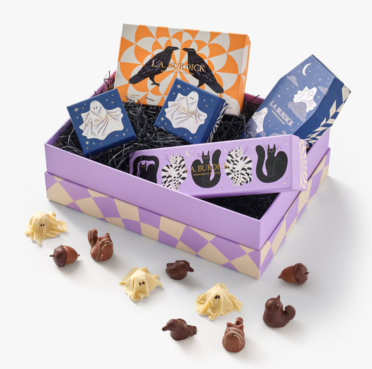 L.A. Burdick Chocolates Whiskers, Whispers, and Whimsy Gift Set