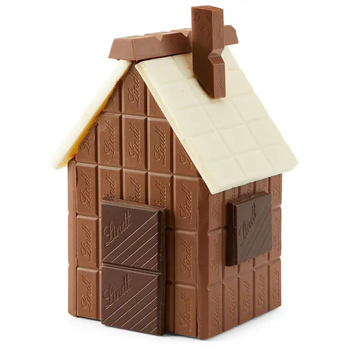 Lindt Chocolate Lindt Holiday Build Your Own Chocolate Lodge Kit