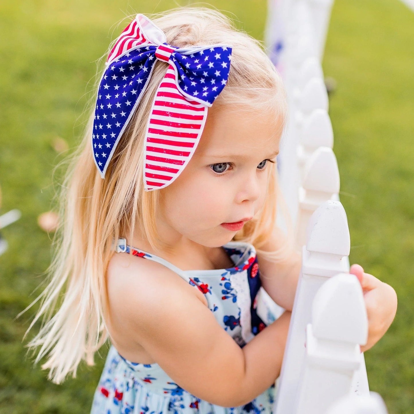 Little Love Bug Co. Patriotic Little Love Bug Bows