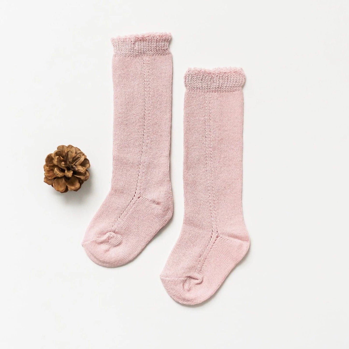 Little Love Bug Co. LLB Eyelet Knee High Socks