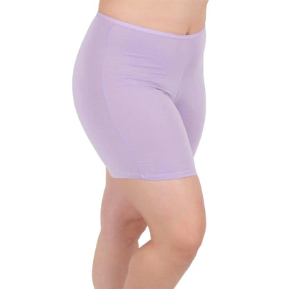 Undersummers Women's Lux Cotton Anti Thigh Chafing Underwear Short 7"