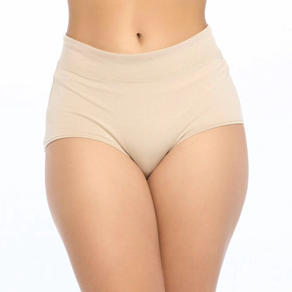 Undersummers Women's Lux Cotton Modal Anti Chafing Underwear Short 9"