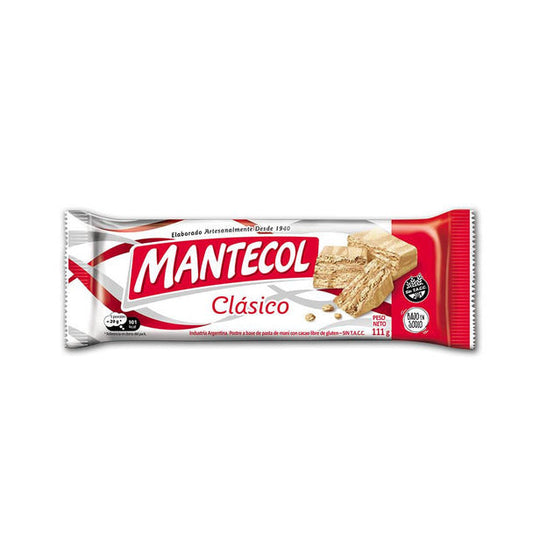 Pampa Direct Mantecol Classic Flavor Semi-Soft Peanut Butter Nougat, 111 g / 3.91 oz