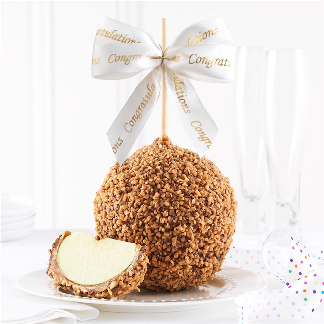 Mrs Prindables Congratulations Jumbo Caramel Apple