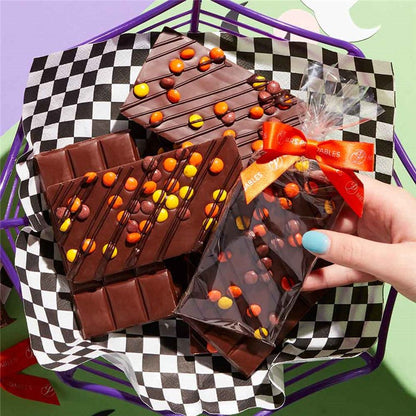 Mrs Prindables Milk Chocolate Peanut Butter Candy Bark, 4-Piece