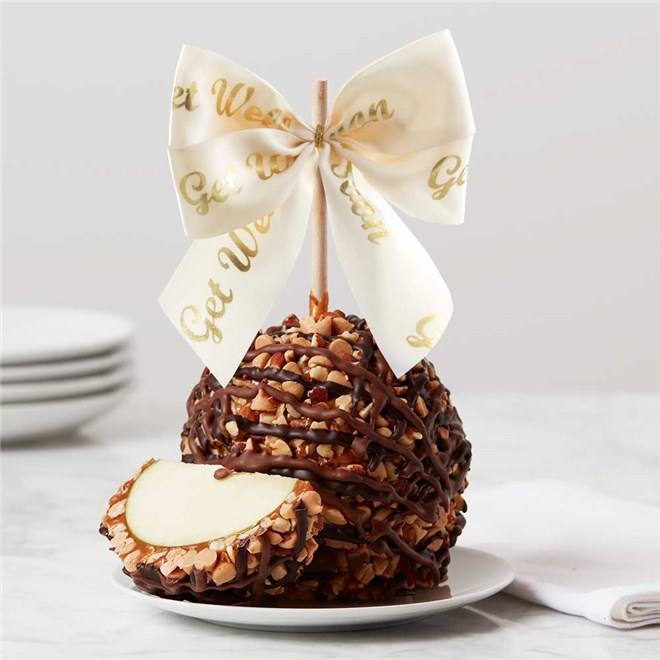 Mrs Prindables Get Well Soon Jumbo Caramel Apple