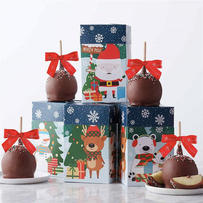 Mrs Prindables North Pole Caramel Apple Gift Set of 4