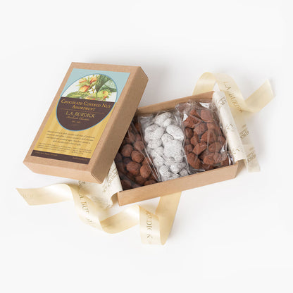 L.A. Burdick Chocolates Chocolate-Covered Nut Assortment