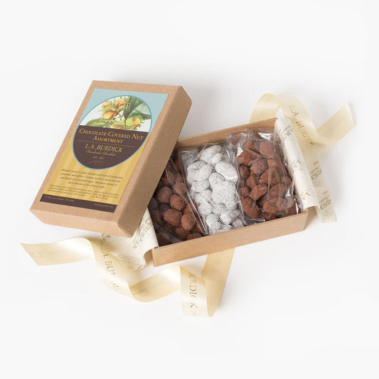 L.A. Burdick Chocolates Chocolate-Covered Nut Assortment