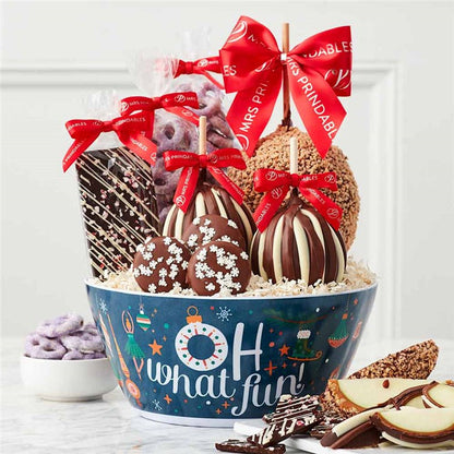 Mrs Prindables Oh What Fun Caramel Apple Gift Set