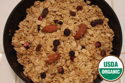 Sun Organic Farm Blueberry Almond Granola, No Salt - Organic