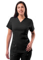 Adar Womens Elevated V-neck Scrub Top 1