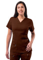 Adar Womens Elevated V-neck Scrub Top 1