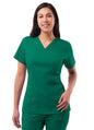 Adar Womens Elevated V-neck Scrub Top 1
